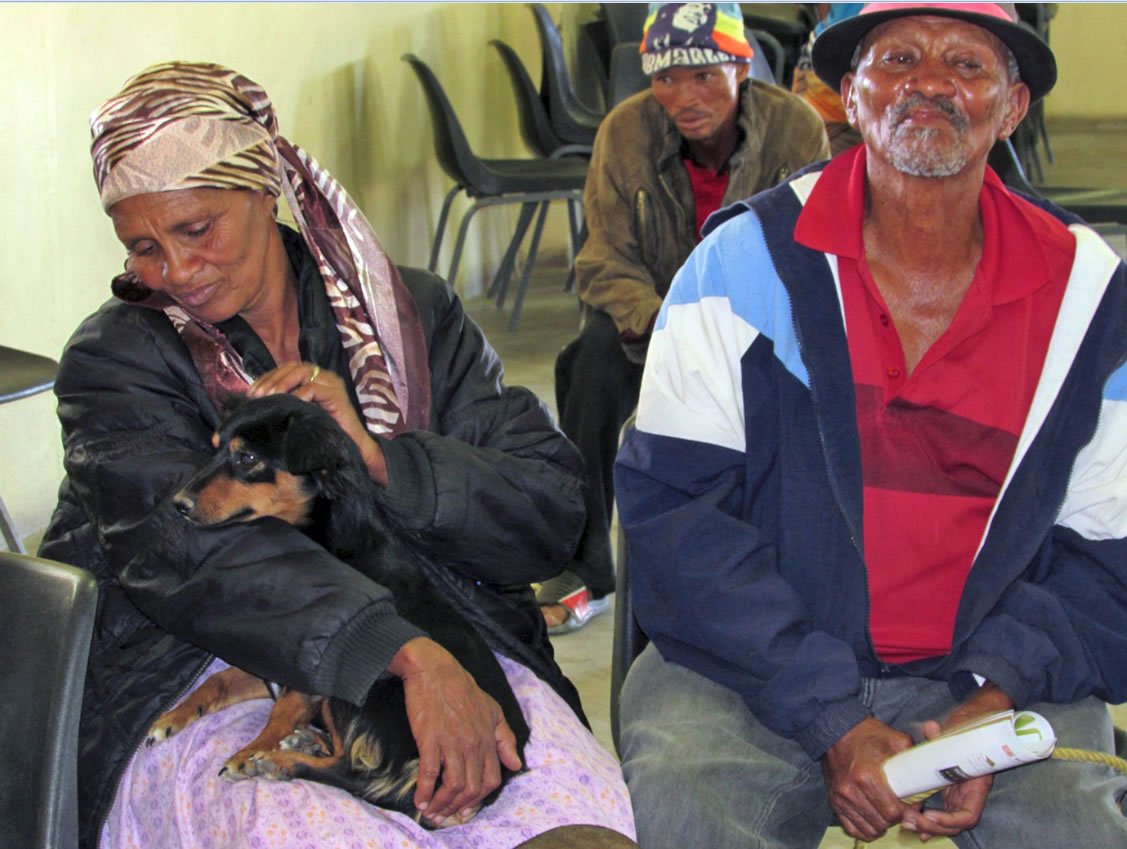 Namibian couple